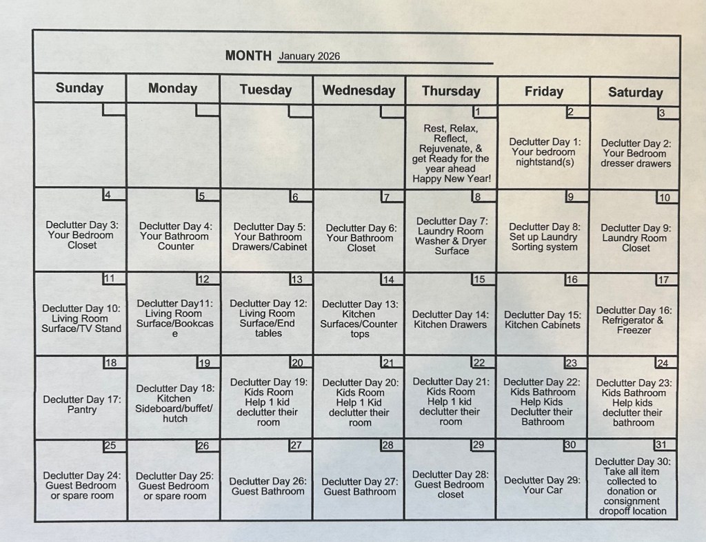 The Great Declutter&nbsp;2026
